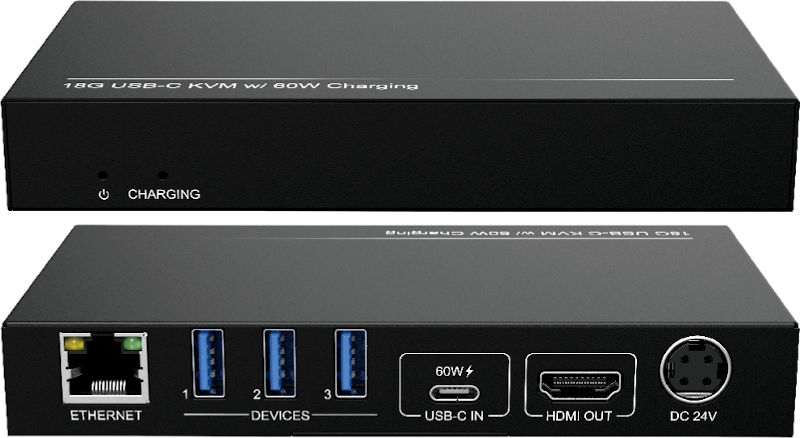 SCU11-KVM  :::   เครื่องแปลง USB-C เป็น HDMI