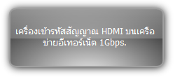 IPS500E  :::   เครื่องเข้ารหัสสัญญาณ HDMI บนเครือข่ายอีเทอร์เน็ต 1Gbps.